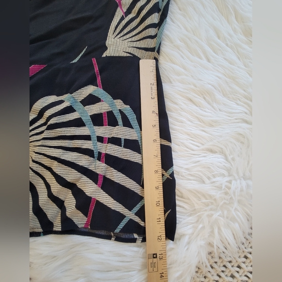 Anthropologie x Maeve Gorgeous Kimono Palm Print Size XS/S Has Pockets! - Picture 4 of 8